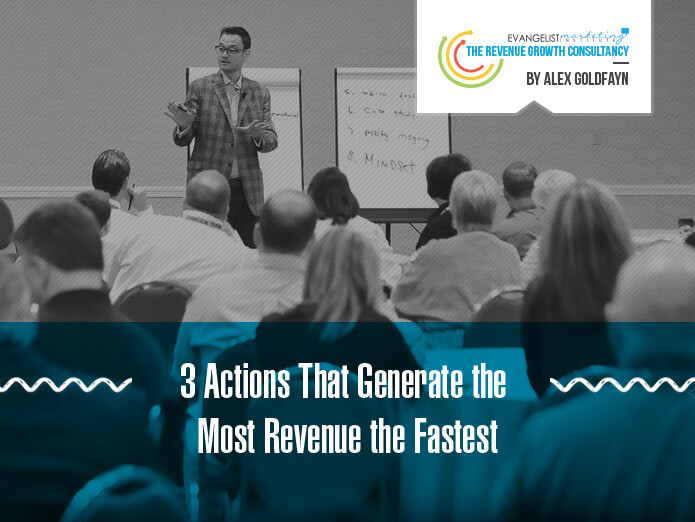 3 Actions That Generate the Most Revenue the Fastest
